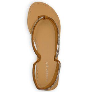 New Madden Girl Aurra Rhinestone Thong Sandal Single Right Shoe 9.5